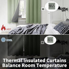 BGment Short 100% Blackout Curtains - Image 3