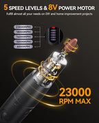 Cordless Rotary Tool, 8V Multi Tool - Image 4