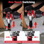 Avrhit Cordless Impact Wrench 1/2 Inch, 1300Nm / 960ft-lbs High Torque Impact - Image 6