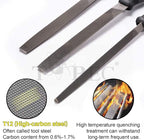 Topec 26Pcs File Set, Round and Flat File Kits are Made of High Carbon-Steel - Image 5
