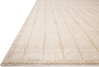 Loloi Chris Loves Julia Calvin Collection CLV-02 Ivory/Oatmeal 5'-3" x 5'-3" - Image 6