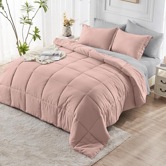 JOLLYVOGUE Twin XL Comforter Set, Ultra-Soft Bed in a Bag Twin XL Size 5 Pieces - Image 9