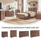 JXQTLINGMU Farmhouse 6 Drawers Dresser - Image 5