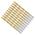 Drill Bit, 11/64" Cutting Diameter, 4241 HSS TiN Coated 118° Cutting Angle by CoCud