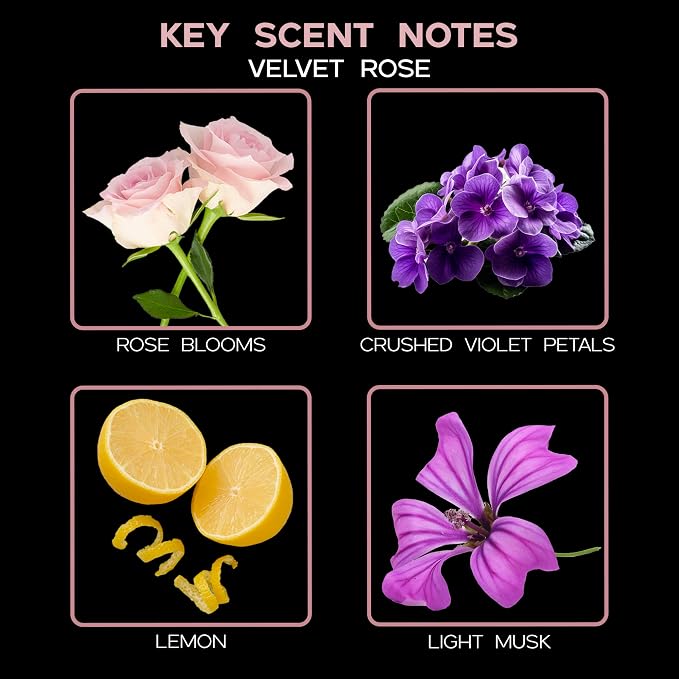 LOVSPA Reed Diffuser Set, Velvet Rose Scented Oil Diffuser - Image 9