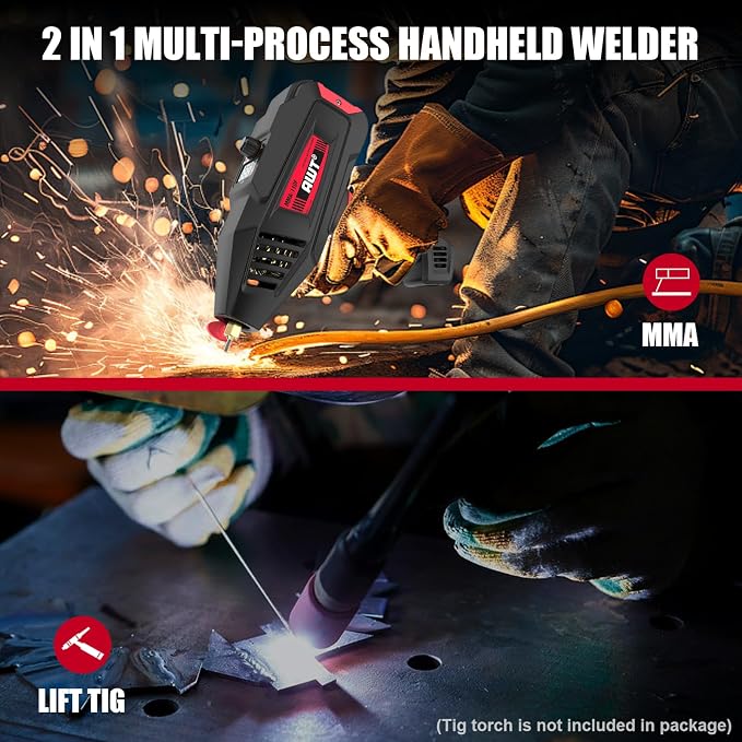 AWT Welding Machine Handheld 90Amp, ARC Welder/Lift TIG 110V Hand Held Welder - Image 2