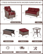 Belord 7 Piece Patio Furniture Set - Image 2