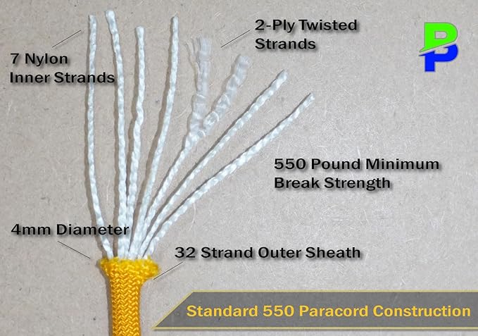 BORED? PARACORD! 550 lb Paracord - Image 2