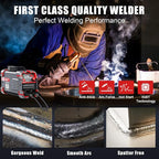 AWT Stick Welder 155Amp Mini Welder 2 in 1 ARC Welder/Lift TIG Welding Machine - Image 3