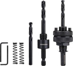 Hex Shaft Hole Saw Mandrel, 7/16-Inch and 3/8 Inch Hole Saw Arbor by GEINXURN