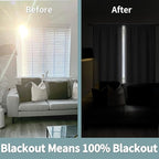 BGment Thermal Insulated 100% Blackout Curtains - Image 3