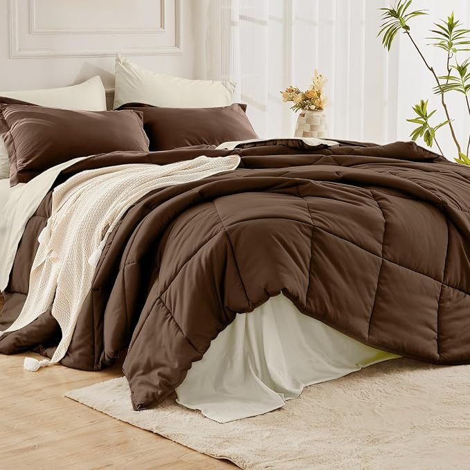 JOLLYVOGUE Twin XL Comforter Set, Ultra-Soft Bed in a Bag Twin XL Size 5 Pieces - Image 8