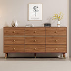 9 Drawer Dresser, Wooden Bedroom Drawer Dresser - Image 9