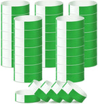 500 Pcs Green Paper Wristbands for Events Waterproof Neon Wrist Bands Adhesive by Unknown