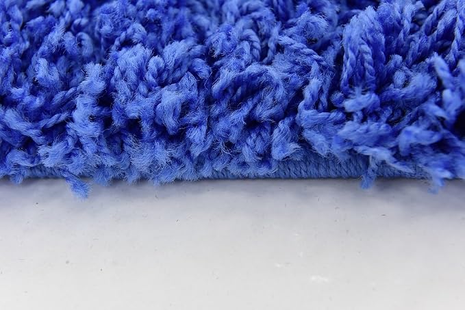 Unique Loom Solid Shag Collection Area Rug - Image 12
