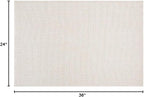 Easy Jute Door Mat 2x3 Indoor Outdoor Natural Rugs Solid Fiber Rug Woven Area - Image 2