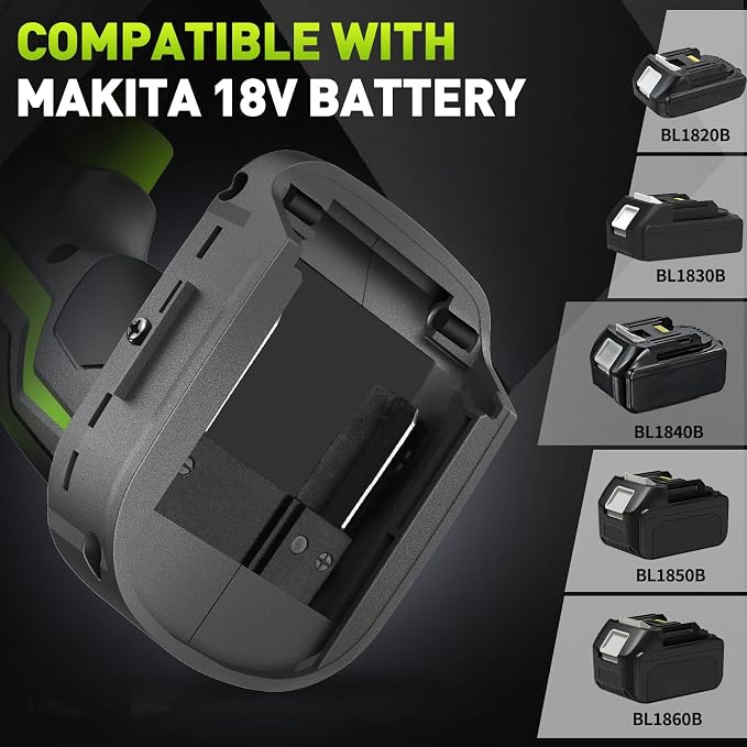 Brushless Cordless Impact Wrench, 850Nm High Torque, 1/2 Inch Impact Gun - Image 4