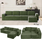 136" Modular Sectional Sofa by Furnify