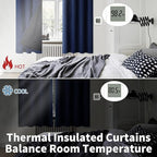 BGment Thermal Insulated 100% Blackout Curtains - Image 4