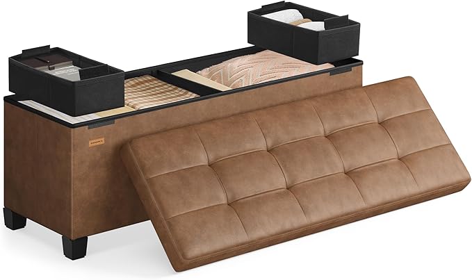 SONGMICS Storage Ottoman, Storage Bench by SONGMICSbySONGMICSHOME