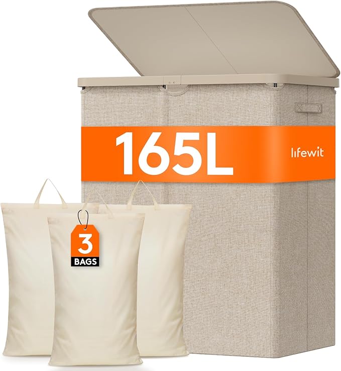 Lifewit 165L Laundry Basket by Lifewit