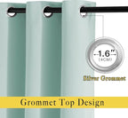 NICETOWN Room Darkening Window Curtains 84" Length - Image 2