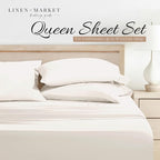 Linen Market Double-Brushed Microfiber Queen Sheet Set 4 Piece – Oeko-TEX - Image 3
