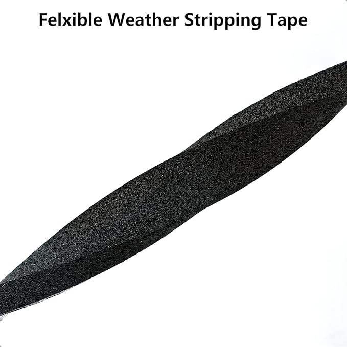 Weather Stripping Door Seal Strip, Strong Adhesive, Weatherproof, Gap Filler - Image 4