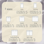 LuxClub 4 PC Sheet Set Bed Sheets Deep Pockets 16" Eco Friendly Wrinkle Free - Image 4