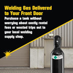 PrimeWeld 75% Argon 25% CO2 Bottle 125CF | DOT 3AA | USA CGA 580 Valve | Best - Image 5