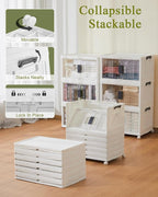 OlarHike 48QT Stackable Storage Bins - Image 2