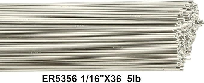 Aluminum 5356 TIG Welding Rod TIG Welding Wire ER5356 1/16"X36" 5Ib Box Tig - Image 2