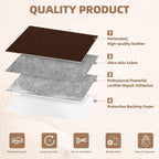 Leather Repair Patch, 17X158 inch Strong Sticky Repair Patch Self Adhesive - Image 7