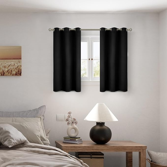BGment 45 Inch Curtains for Bedroom - Image 2