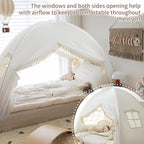 Razee Twin Bed Tent for Kids, Twin Size Toddler Canopy Indoor Princess - Image 2