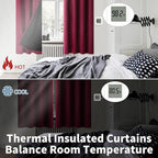 BGment Short 100% Blackout Curtains - Image 4