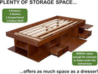 memomad Bali Storage Platform Bed - Image 7