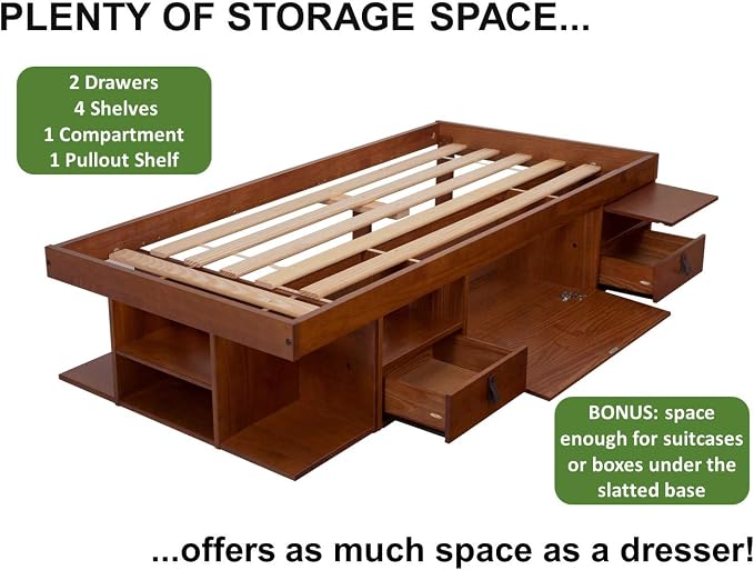 memomad Bali Storage Platform Bed - Image 7