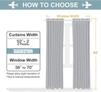 ChrisDowa Grommet Room Darkening Curtains - Image 5