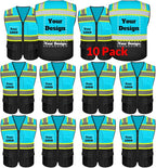 Safety Vest Customize Logo by evershare