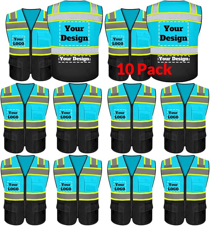 Safety Vest Customize Logo by evershare