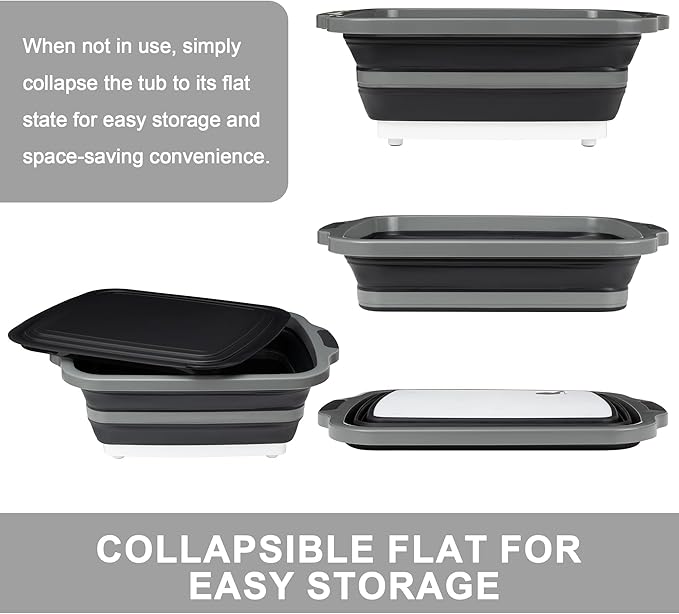 Tiawudi Large Collapsible BBQ Prep Tub - Image 3