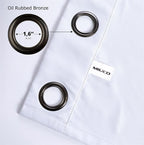 MIUCO 1 Pair Thermal Insulated Grommet 52-Inch-by-63-Inch Blackout Window - Image 6