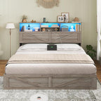 AOGLLATI Farmhouse Full Size Bed Frame - Image 8