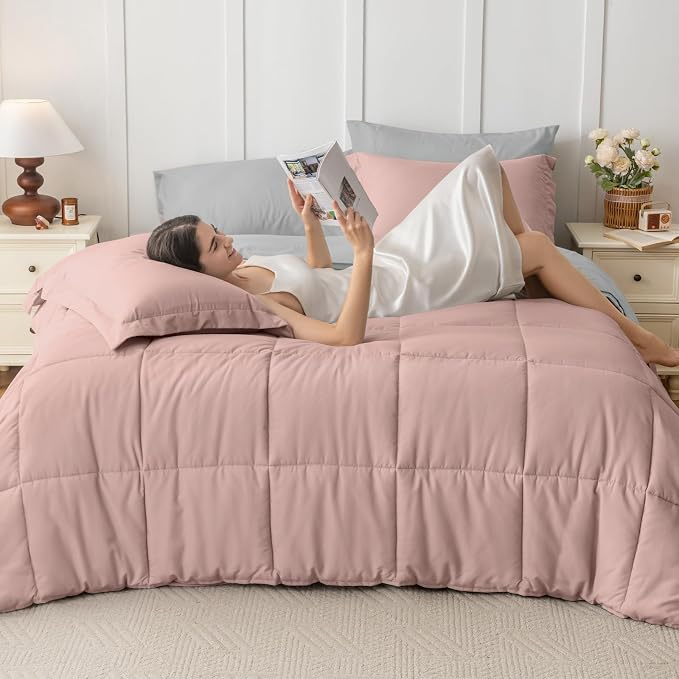 JOLLYVOGUE Twin XL Comforter Set, Ultra-Soft Bed in a Bag Twin XL Size 5 Pieces - Image 7