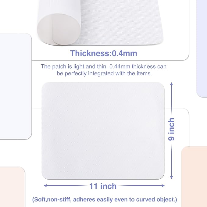 Canvas Repair Patch 9×11 Inch 3Pcs Waterproof Self-Adhesive Fabric Repair Patch - Image 5