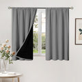 BGment 100% Blackout Curtains for Bedroom 54 Inch Length 2 Panels, Thermal by BGment