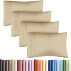 King Pillow Cases Set of 4 by CGKUnlimited