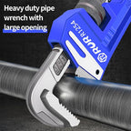36 Inch Pipe Wrench | Plumbers Wrench, Heavy Duty Plumbing Tools | Forged from - Image 2