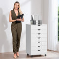 7 Drawer Chest, Dressers Storage Cabinets, Dresser Mobile Cabinet by SimpleDeluxe